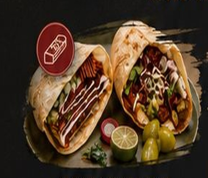 Persian donair wraps and sandwiches — Special Donair, Chicken Donair, Falafel Donair at Mr Neshat Port Coquitlam